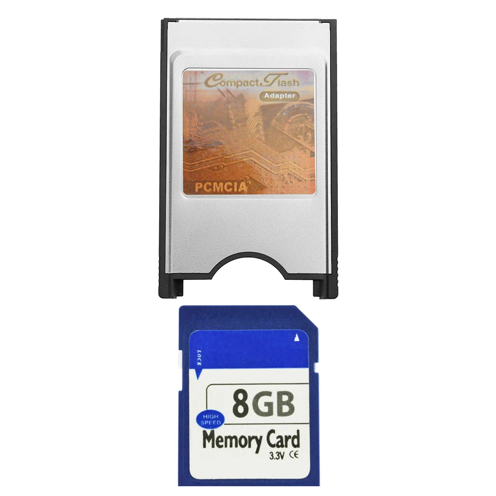 Высокоскоростной картридер PCMCIA Compact Flash 16Bit CF для ноутбука и ПК