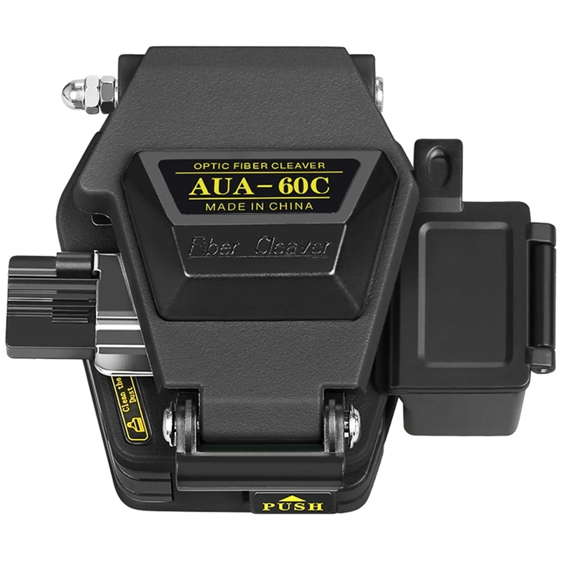 

ABAE-AUA-60C Fiber Cleaver FTTH Cold Hot Melt Connector Optical Fiber Cable Cutting Knife Tools 16 Face Blade
