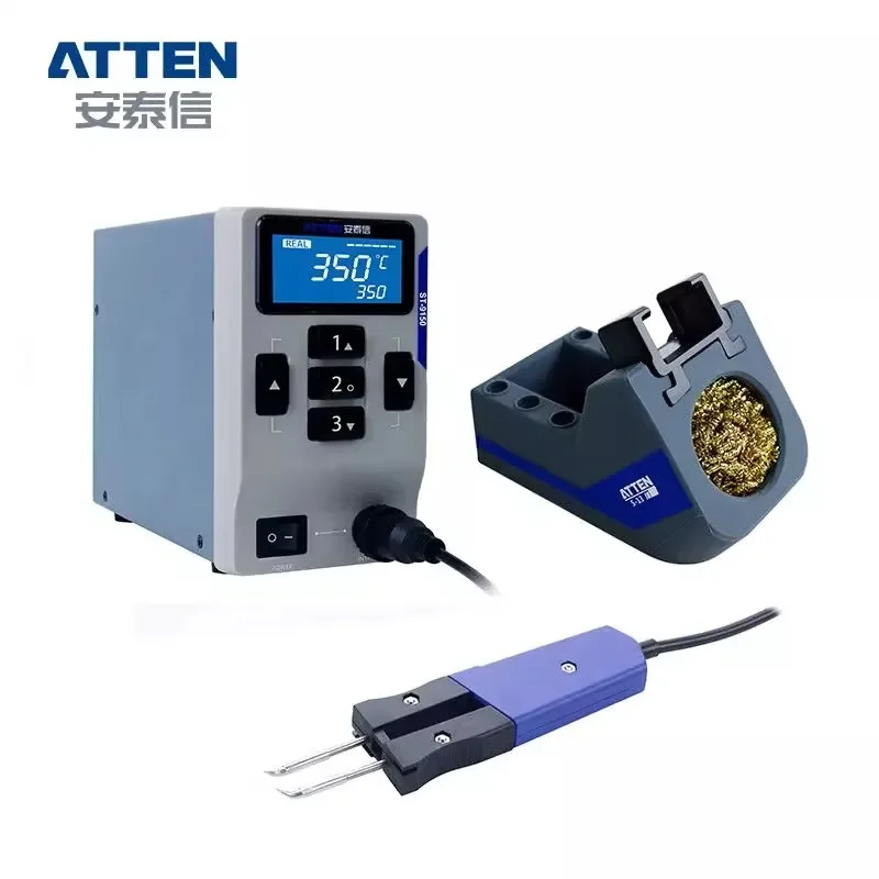 ATTEN ST-1509 9150 Digital Soldering Station Compatible With Various Type Of Soldering Tips BGA PCB Desoldering Welding Iron