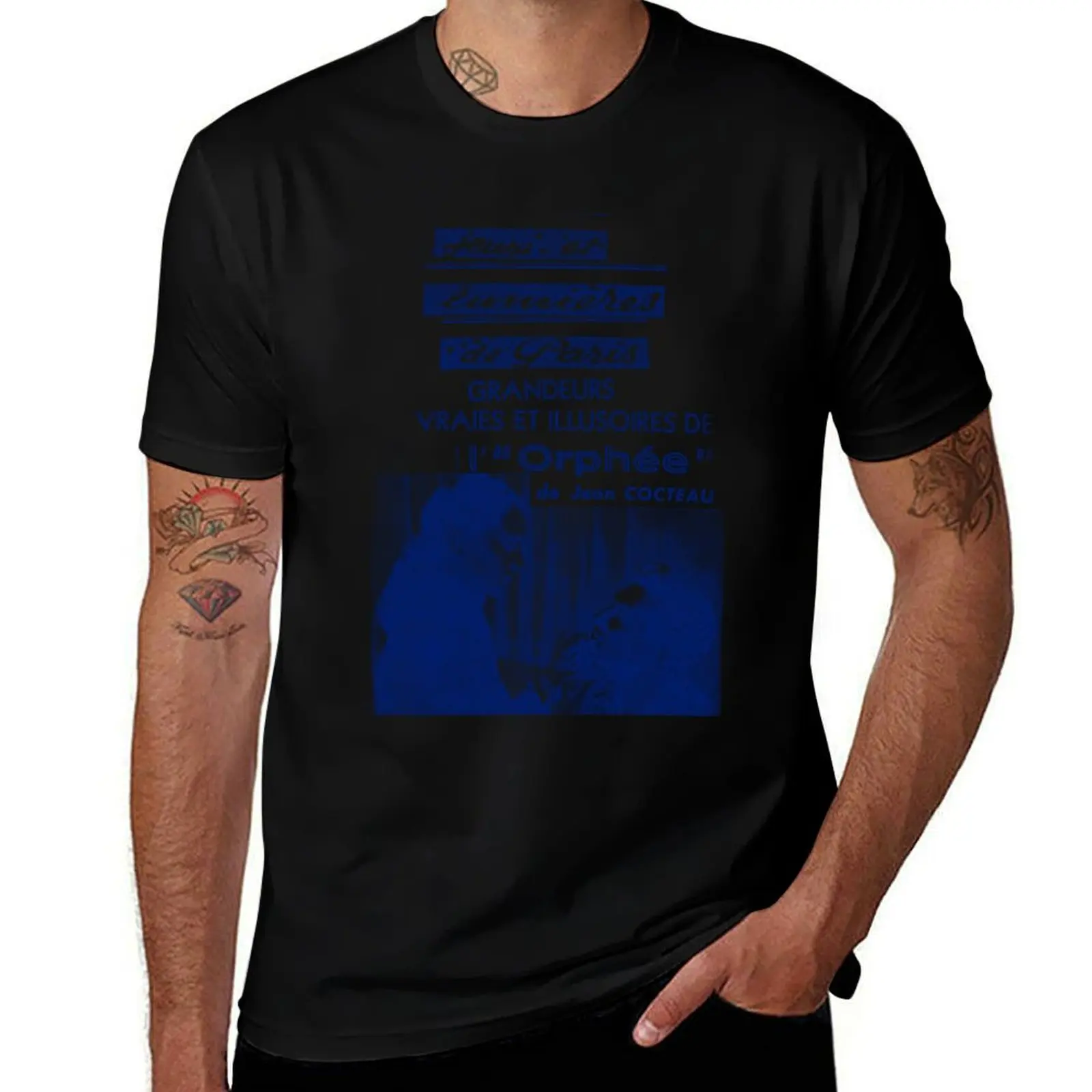 

Orphée by Jean Cocteau - Royal Blue T-Shirt funny t shirts man T-Shirt