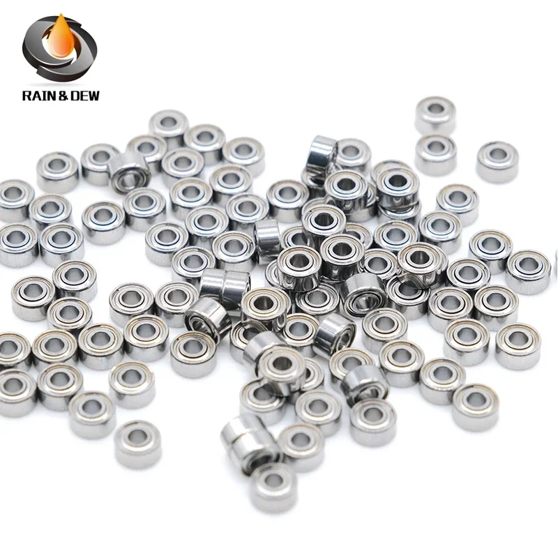 10PCS Miniature Bearing MR42 MR52 MR62 MR74 MR83 MR95 MR104 MR106 MR117 MR126 MR128 MR137 MR148ZZ Silent Small Bearing