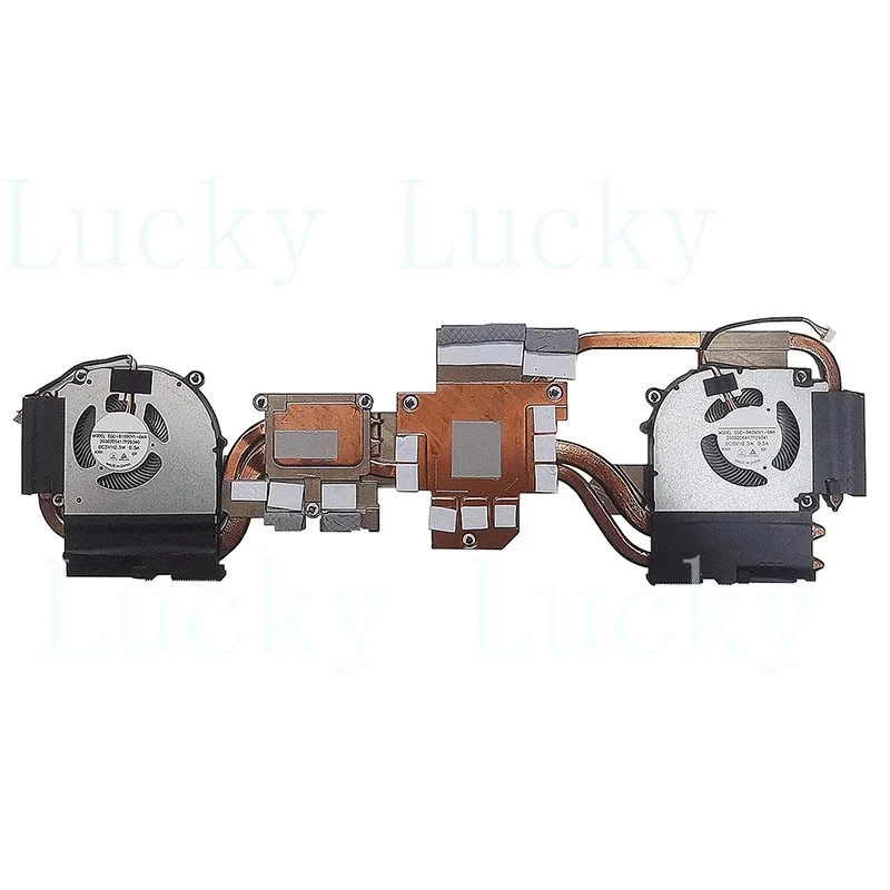 

f CPU GPU FAN&Heatsink For PD70 6-31-PD70S-PA2 EGC-81090V1-0AH EGC-84090V1-0AH