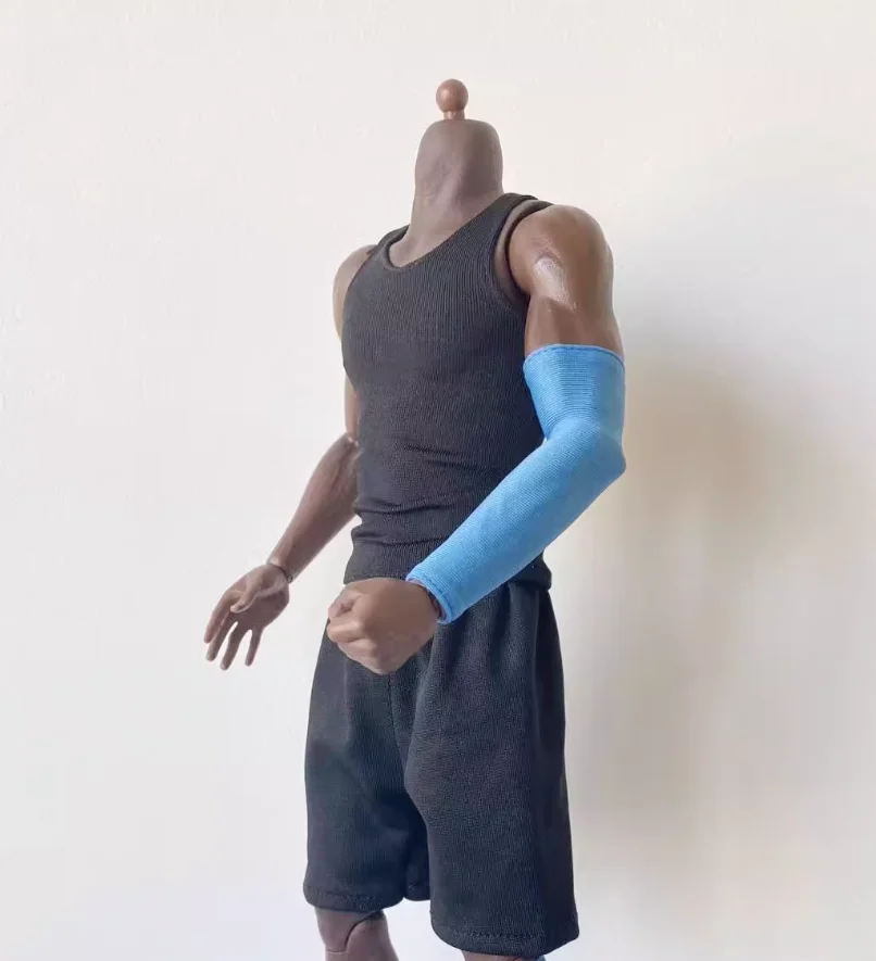 1/6 Scale Soldier Light Blue Arm Protection Model for 12''male(7cm)