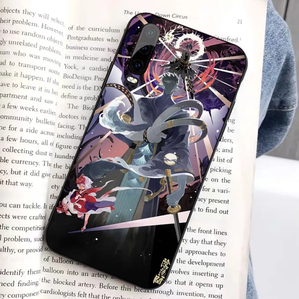 Onmyoji Phone Case For Huawei Honor 10 lite 9 20 7A pro 9X pro 30 pro 50 pro 60 pro 70 pro plus