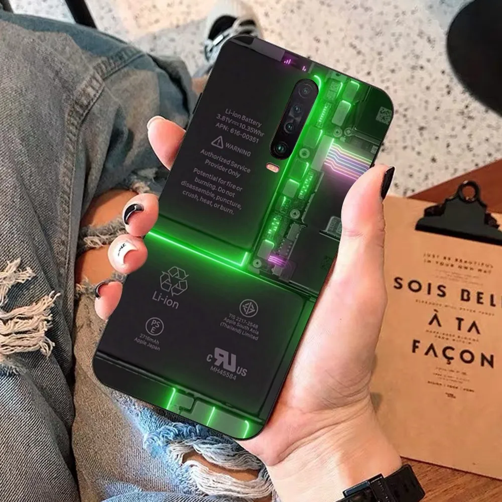 Inside Circuit Board Phone Case For Redmi 5 6 7 8 9 10 Plus Pro 6 7 8 9 A GO K20 K30 K40 Pro Plus F3 Fundas image 5