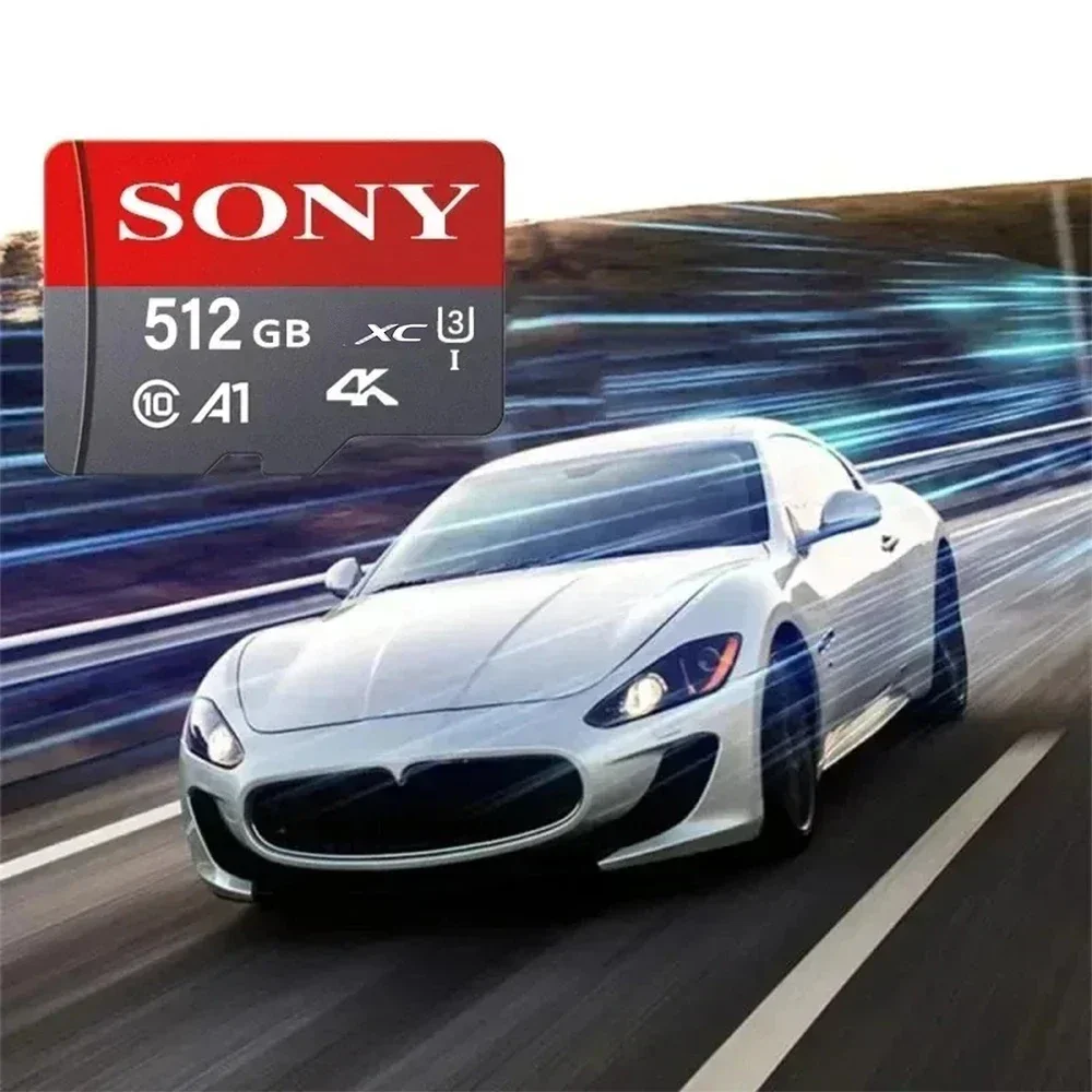 Sony High Speed Flash Card 1TB Original Storage Card 128GB 256GB Micro TF/SD 512GB Large Capacity Memory Card for Laptops/PC/MAC