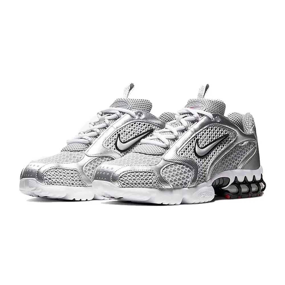 

Nike Air Zoom Spiridon Cage2 Liquid Silver Low-Top Lifestyle Casual Shoes for Men Silver CJ1288-001