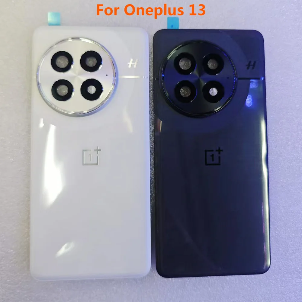 

For OnePlus 13 Back Battery Cover Rear Battery Door Housing Case With Lens Camera Frame Covers Repair Replacement Parts