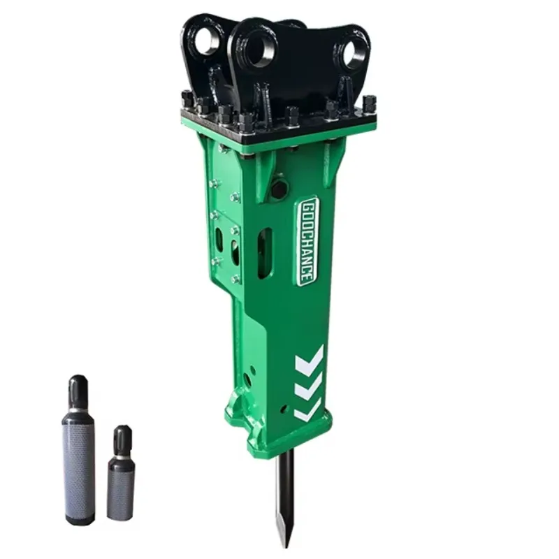 Factory Wholesale Excavator Hydraulic Hammer Rock Breakers Jack Hammer for Tractor Excavator