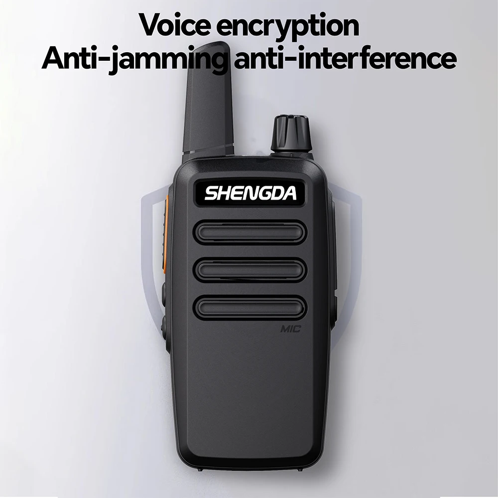 SD-T62 Mini Walkie-Talkie 5W power output One-key frequency pairing 400-520MHz Large-capacity battery Easy to carry