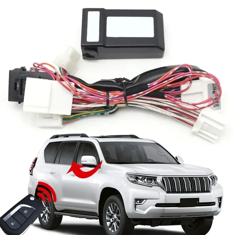 LHD Automatic Power Side Rearview Mirror Folding Unfold Upgrade Module Kit For Toyota Land Cruiser Prado 150 LC150 2010-2023