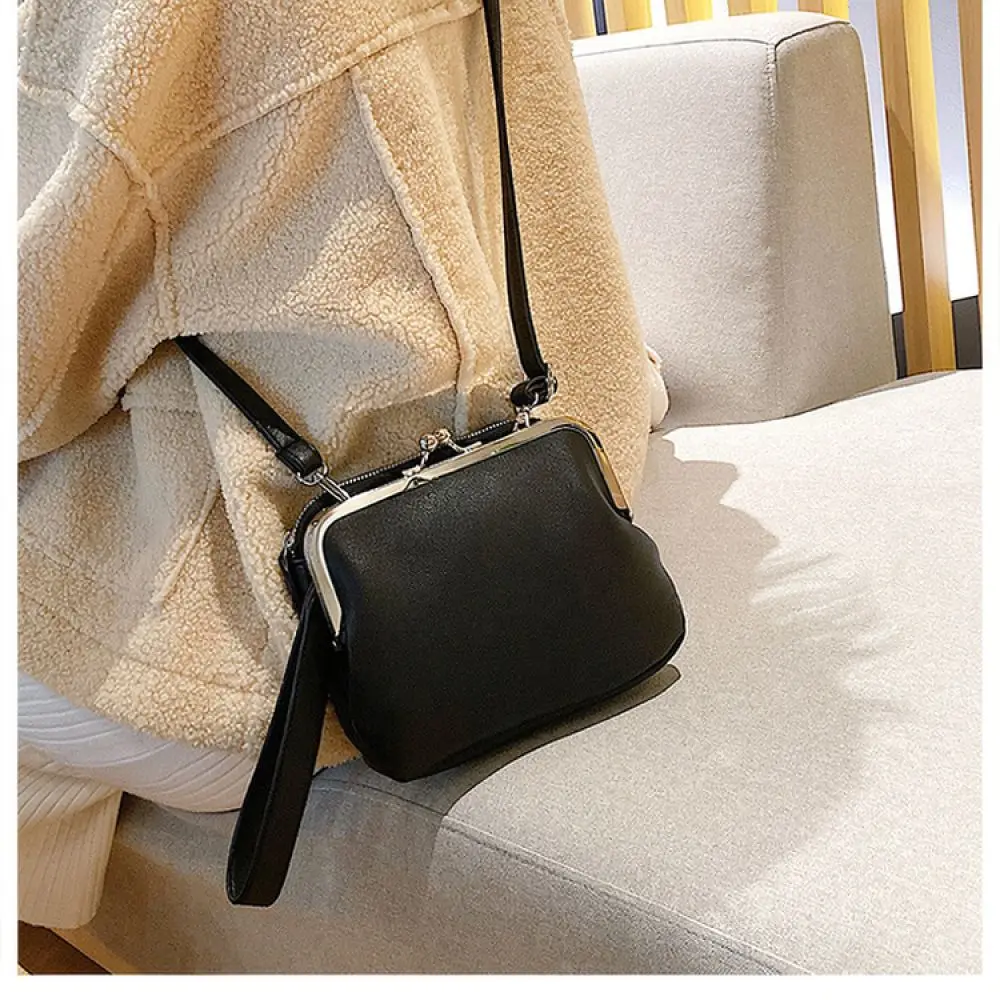 Fashionable Women Crossbody Purse Compact Small Square Bag Minimalist Shoulder Handbag Casual Daily Messenger Satchel