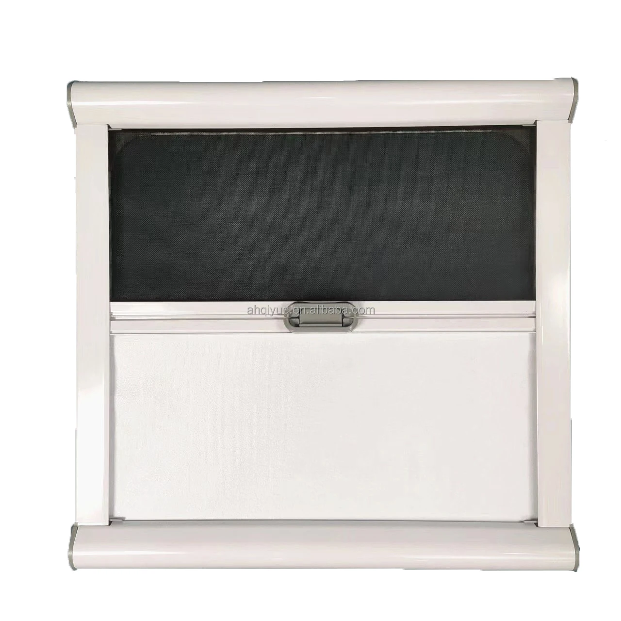 

Intelligent Library Custom Made Aluminum Caravan RV Window Inner Frame With Roller Blind Mosquito Net