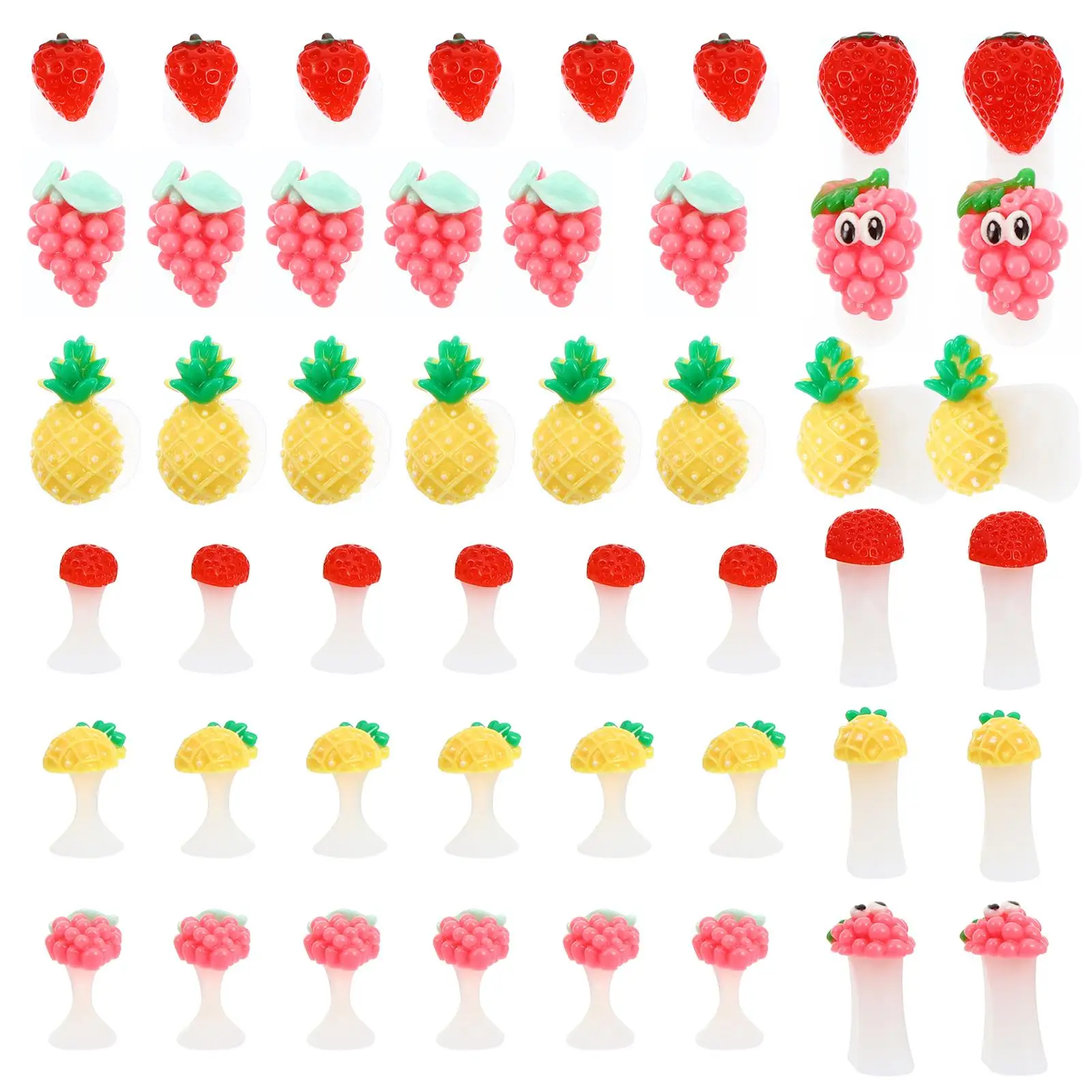 

24 шт. разделители многоразовый силиконовый инструмент разделитель пальцев ног милый гель-лак разделитель ногтей прокладки для маникюра