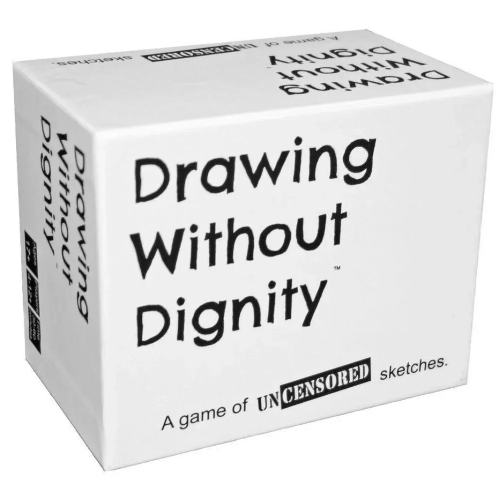 Drawing Without Dignity - Award Winning Adult Party Game of Uncensored Sketches board game