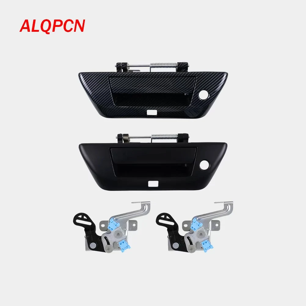 poignee-de-hayon-noir-mat-en-fiber-de-carbone-pour-nissan-titan-2016-–-2017-avec-camera