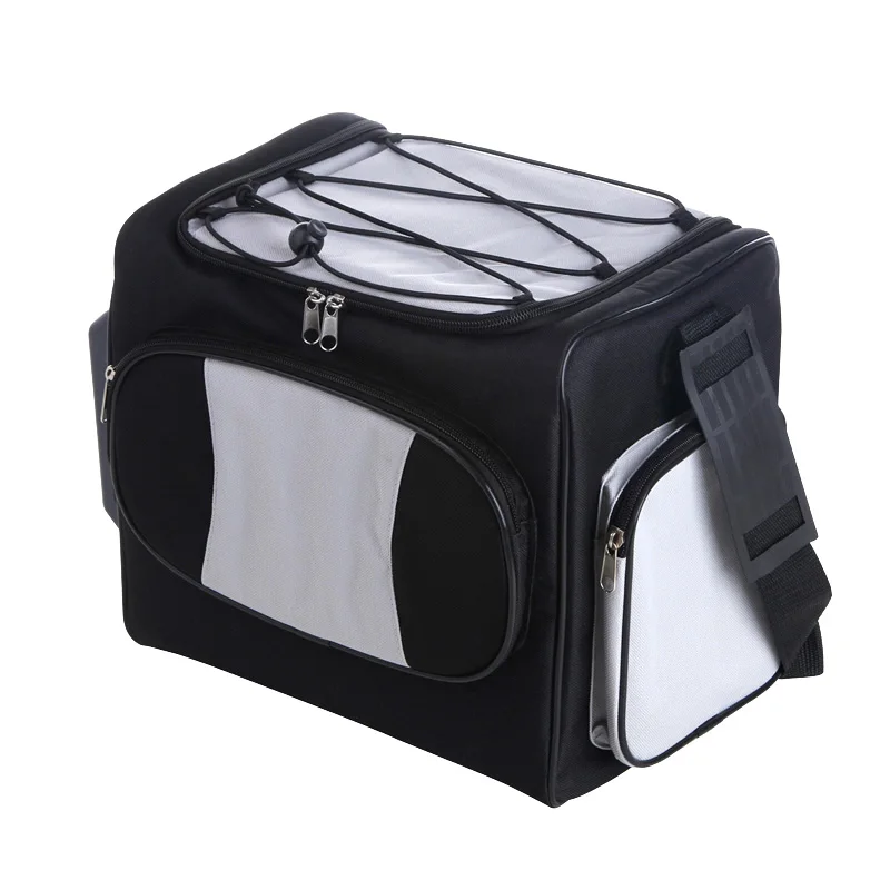 

Portable Mini Fridge Soft-Side Cooler Bag with Thermoelectric Cooler and Warmer for Car & Hotel Use