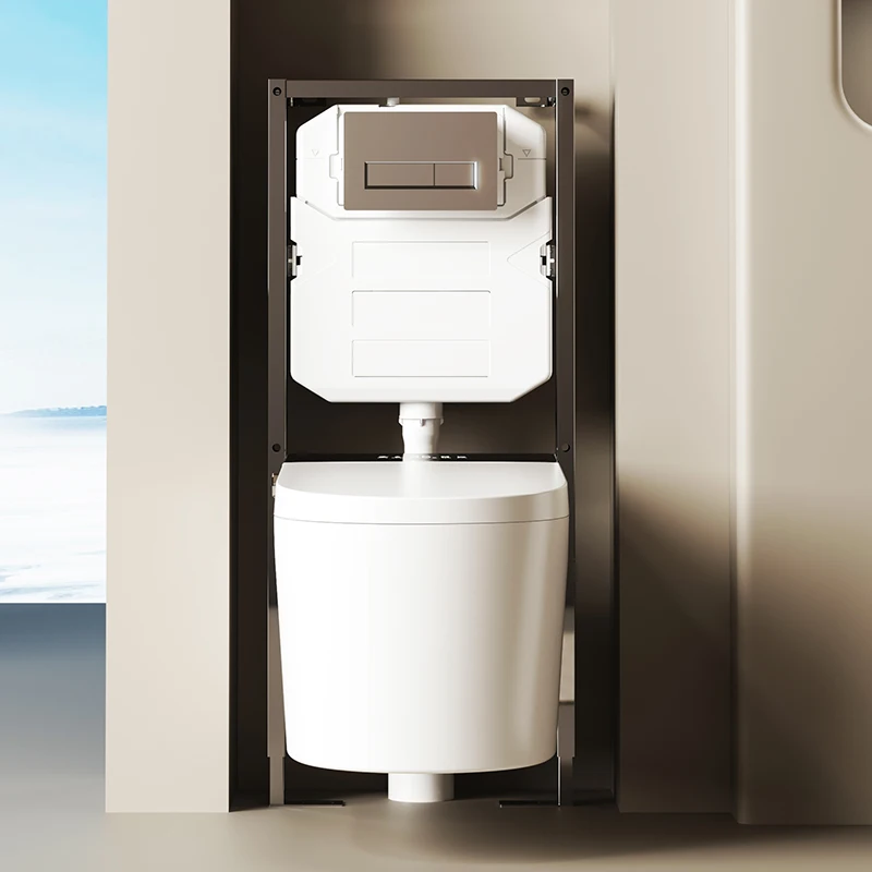 8822T Dayao Automatic Intelligent Wall Hung Elongated Smart Toilet Remote Control Auto-flushing AI Voice Controlled Fully Top