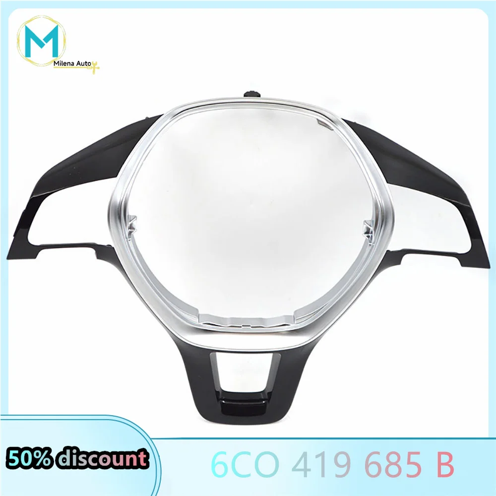

For Volkswagen Tiguan MK2 steering wheel button frame Steering wheel decoration bar 6CO419685B 6CO419685B