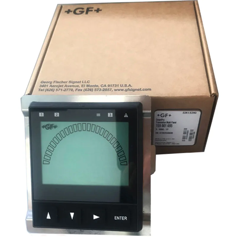 George Fischer Dual Channel 3-9950-1 Flow PH Conductivity ORP Meter GF3-9900-1P Transmitter