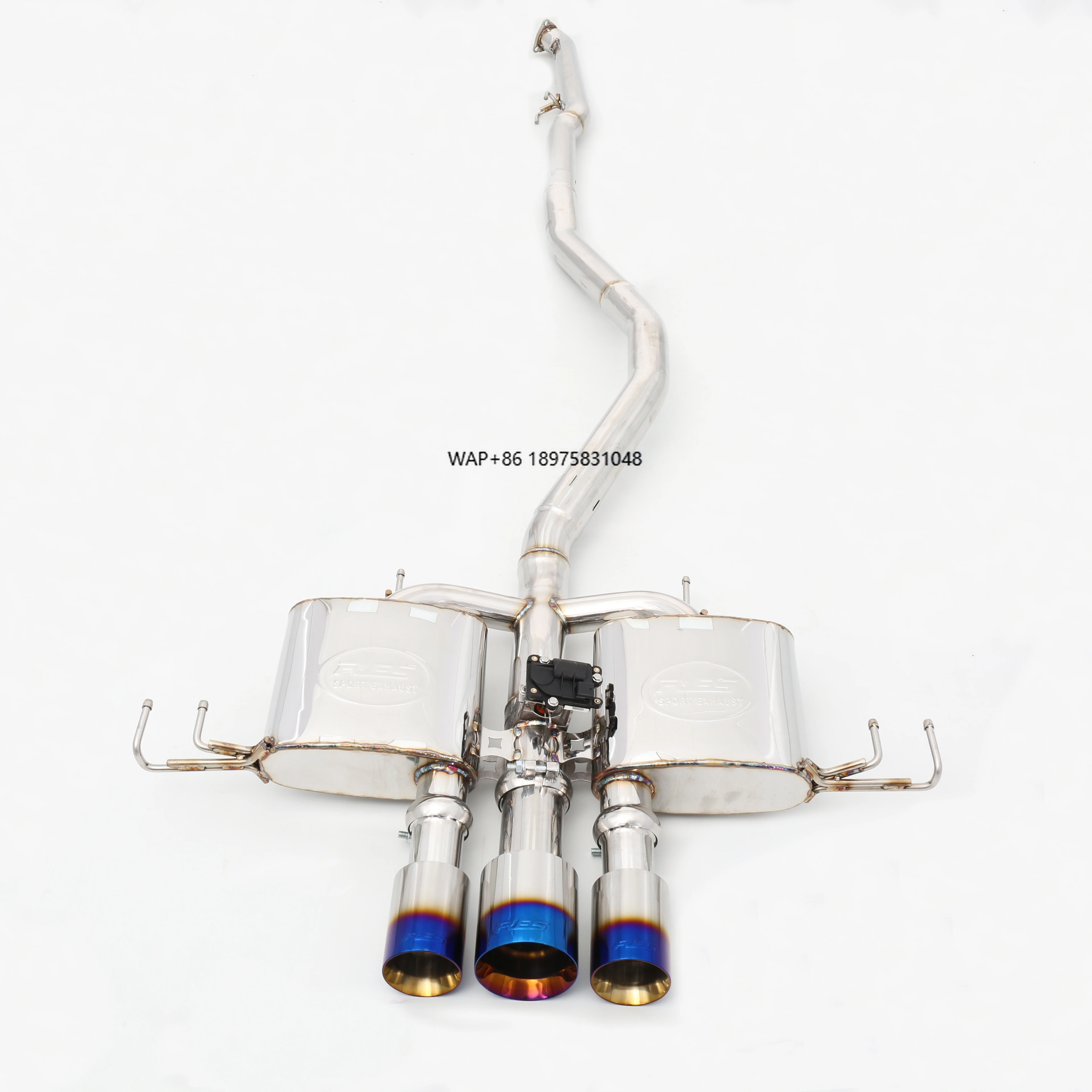 

Type-R FL5 2.0T Custom Exhaust System 304 Stainless Steel/Titanium Valved Pipes