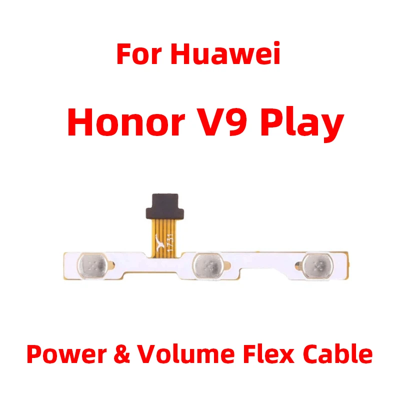 For Huawei Honor V9 Play Power ON OFF Volume Camera Key Button Switch Flex Cable Replacement