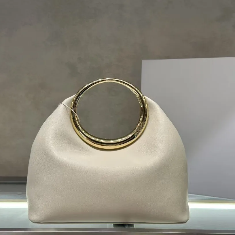 

2025 New Cross-border Hot-selling High-end Versatile Light Luxury Fashion Shoulder Ring Handbag Dinner Bag