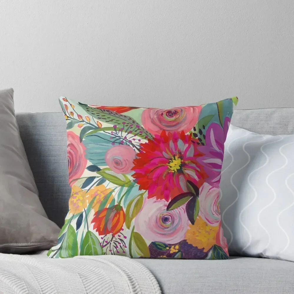 Hope Blooms Throw Pillow Sitting Cushion Pillow Cases pillow