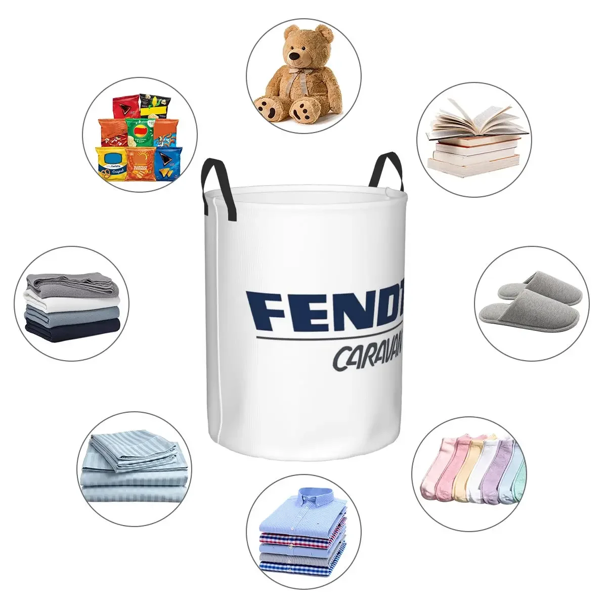 Fendt Caravan Foldable Laundry Baskets Dirty Clothes Toys Sundries Storage Basket Home Organizer Large Waterproof Bag For Home