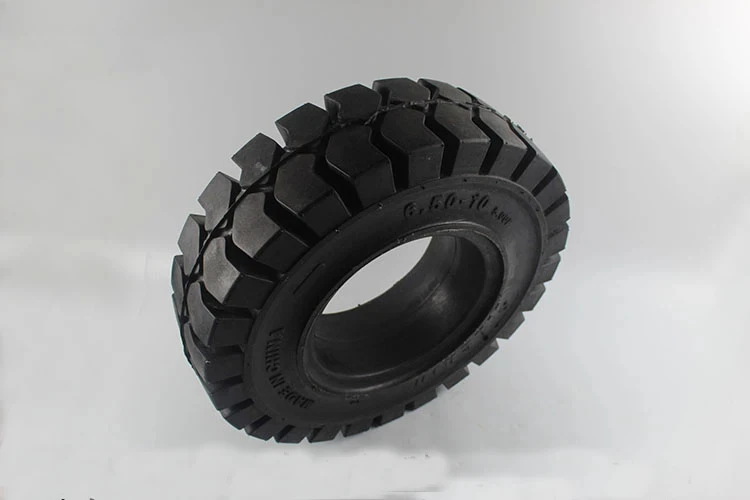 Forklift rear wheel solid tire 6.50-10 Solid tire 650-10 suitable for Hangcha Heli 3T 3.5T