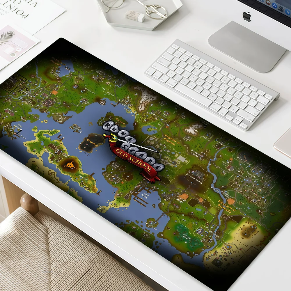 School Mouse Pad MousePad Game Non-slip Lockedge Office R-RuneScape Student Gaming Thickened Large Writing Pad Old Cushion