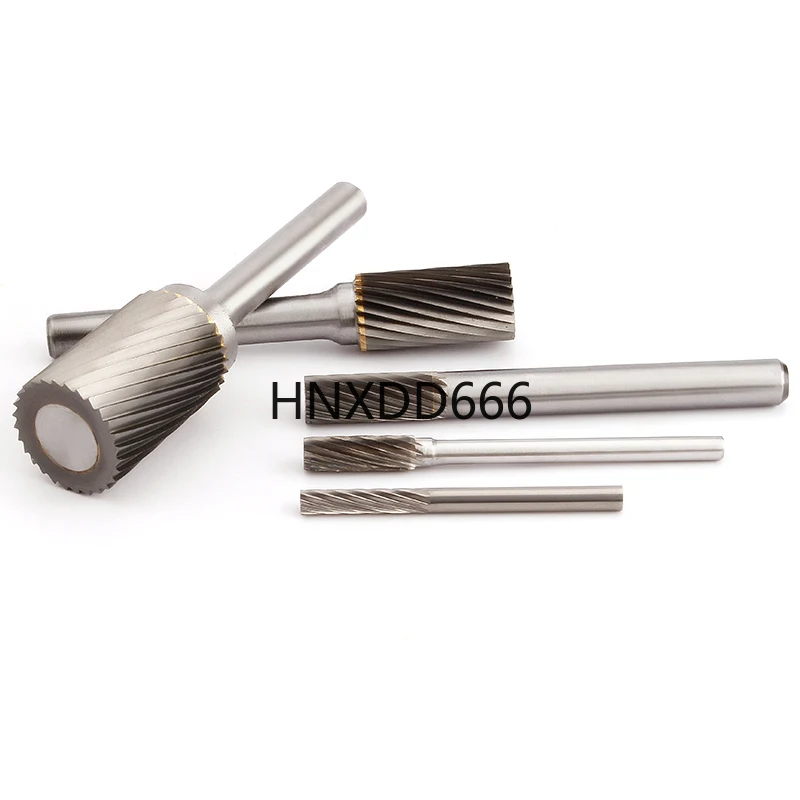 

Cylindrical Rotary File 1pcs Single Slot Carbide Alloy Milling Cutter Column Type Wood Carving Electric Rotary Grinding Head