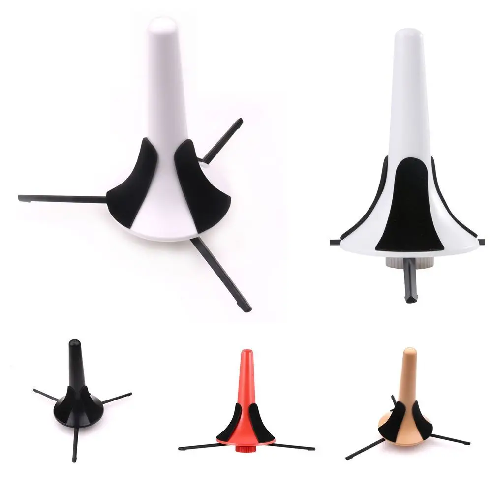 

Metal Brass Legs Tripod Holder Stand Foldable ABS Band Support Bracket Durable Portable Trumpets Tripod Holders