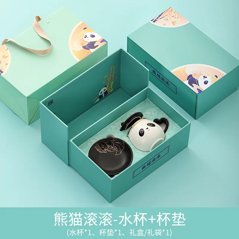 Chinese Style Cultural for Foreign Guests Souvenir Creative Sichuan Chengdu Commemorative Box Panda Gift