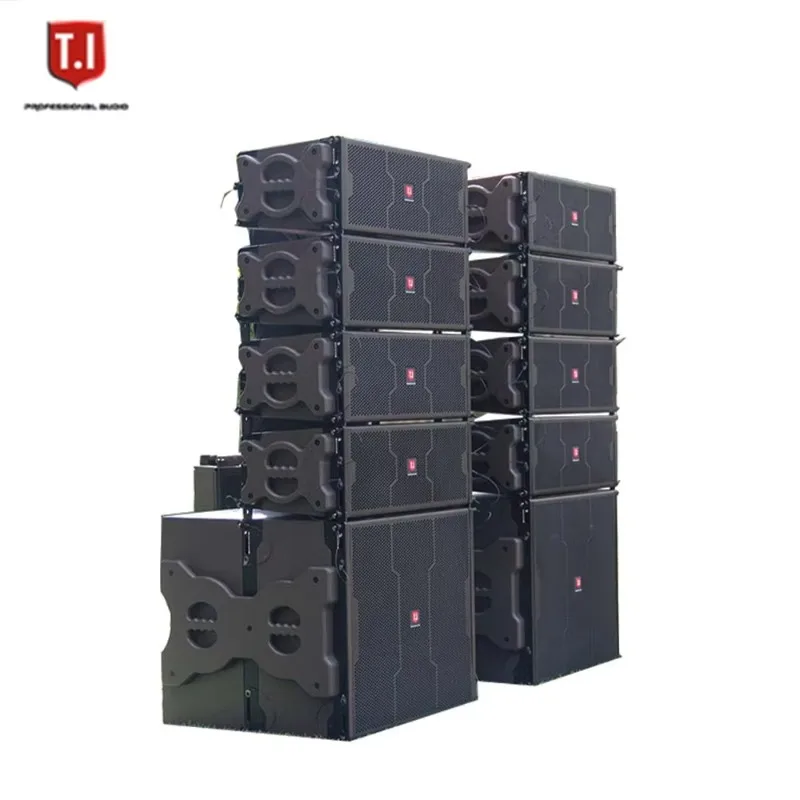 15-inch Three-Way Full-Range Waterproof Active Speaker, High-Power Pro Loudspeaker System for Stage Live Events