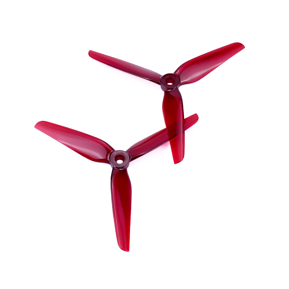 HQProp 5inch FPV Propeller Red 3 Blade Propeller for Manta 5 Pro FPV Drone  5.1X3.8X3cm Props