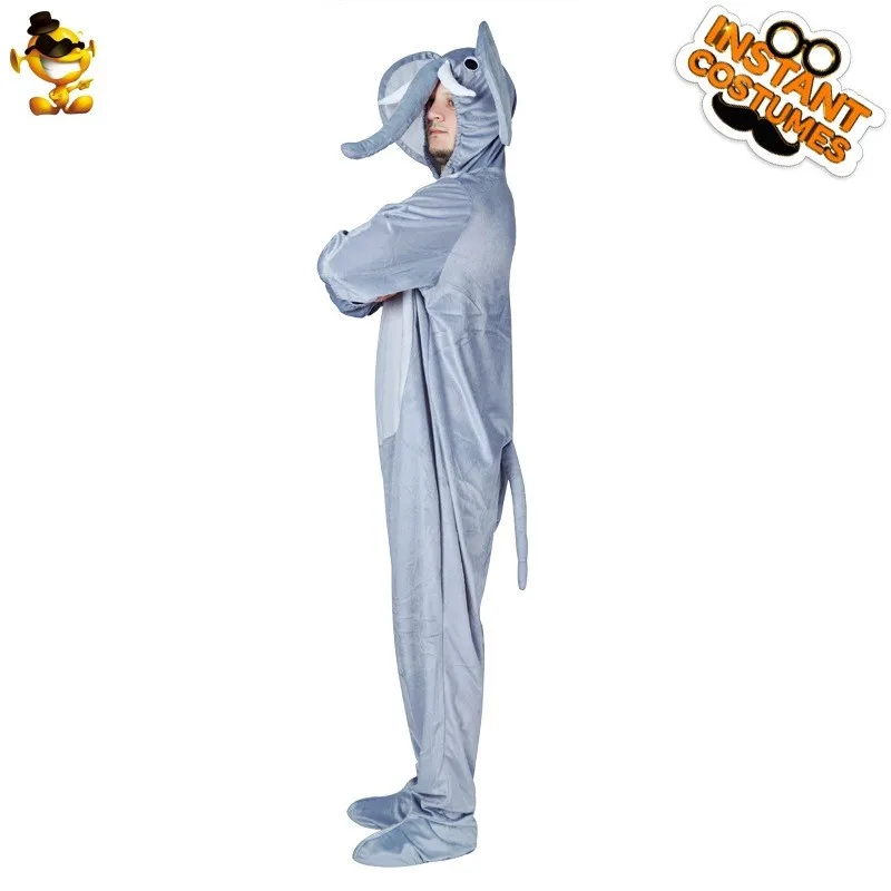 Adulte M mignon éléphant Costume loween Par Role-plang scène Performance traditionnel National ethnique Culture Costume