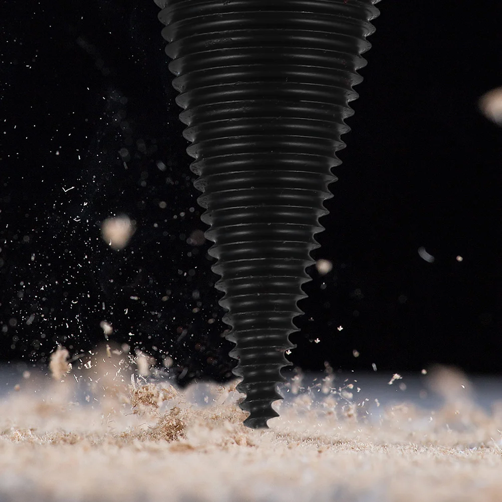 

1 set 50Mm Wood Splitting Drill Bit Hardened Steel Anti-Slip Groove For Firewood Splitting Carpenter Tool Wood Log Splitter