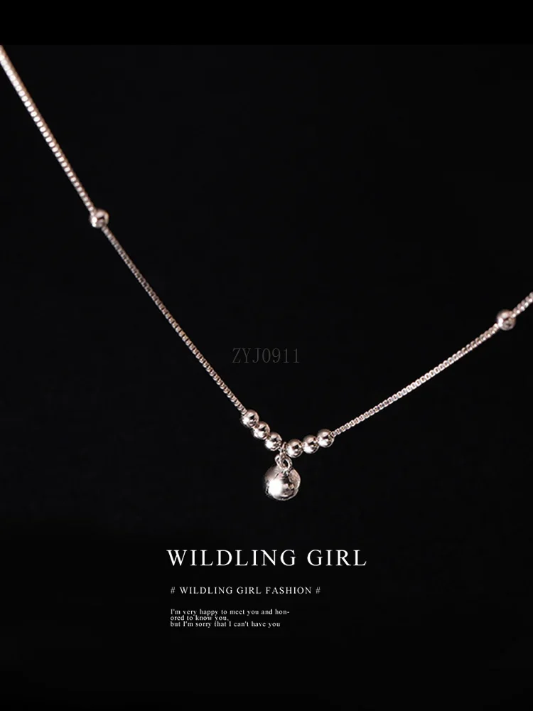 2024, новый модный браслет с колокольчиком из бисера, женский высококачественный нишевый дизайн, простая цепочка для ног, браслет