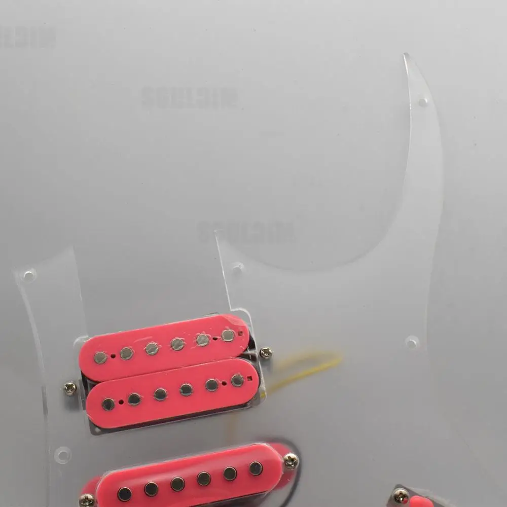 HSH Humbucker Pickguard Pickups Prewired Guitar Pickup for Electric Guitar Electric Guitar Pickups Pink