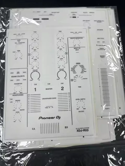 DJ protective film XDJ-RX3 controller skin sticker PVC material can be customized