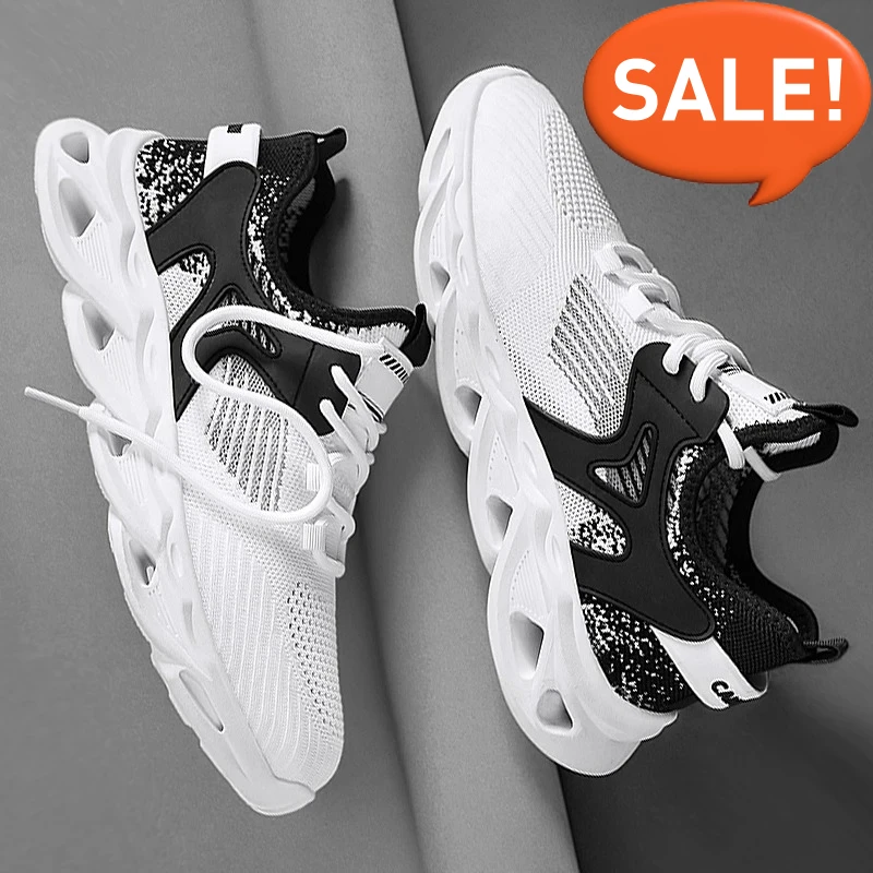 CAHHRRN, nuevos zapatos ligeros para correr para hombre, cómodos zapatos de malla transpirables, zapatos informales a la moda para hombre, zapatos de malla transpirables
