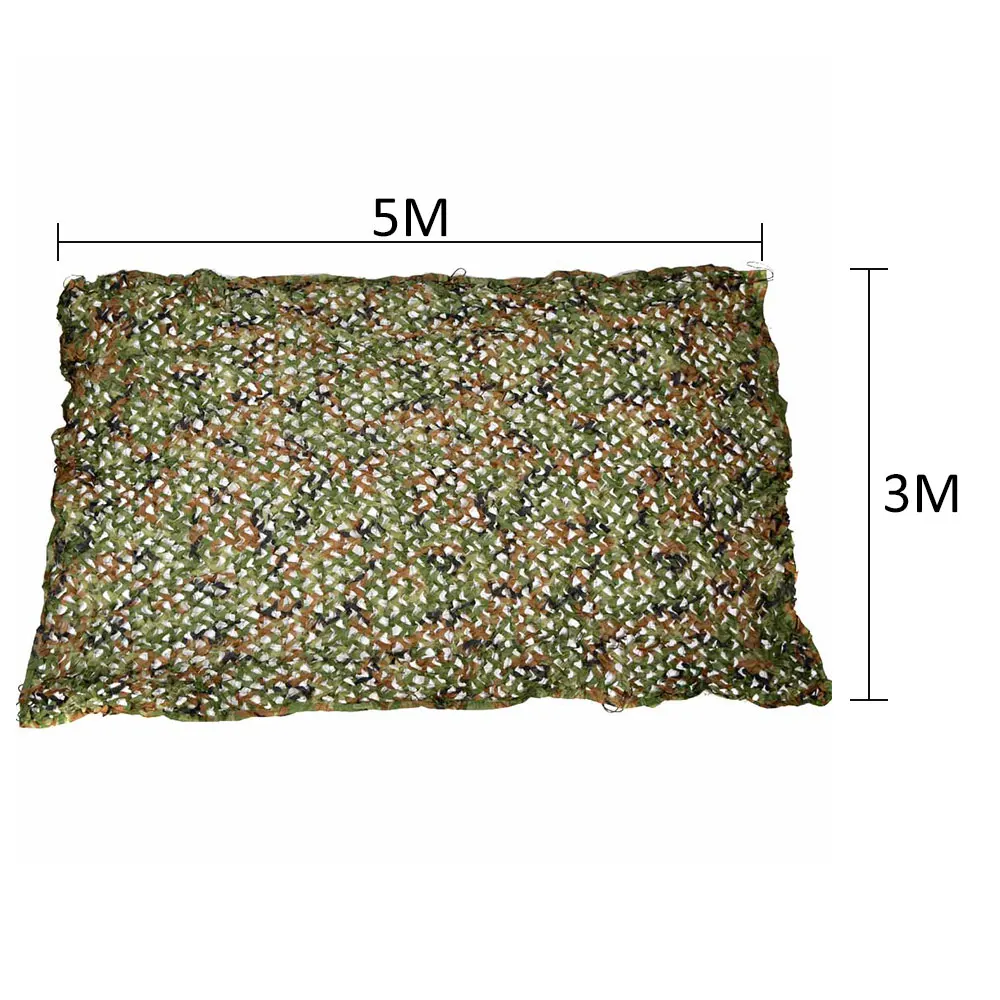 Camouflage Netting Outdoor Military Camping Sunshade Mesh Camo Net Shooting Hunting Car Covers Forest Landscape Shade Net