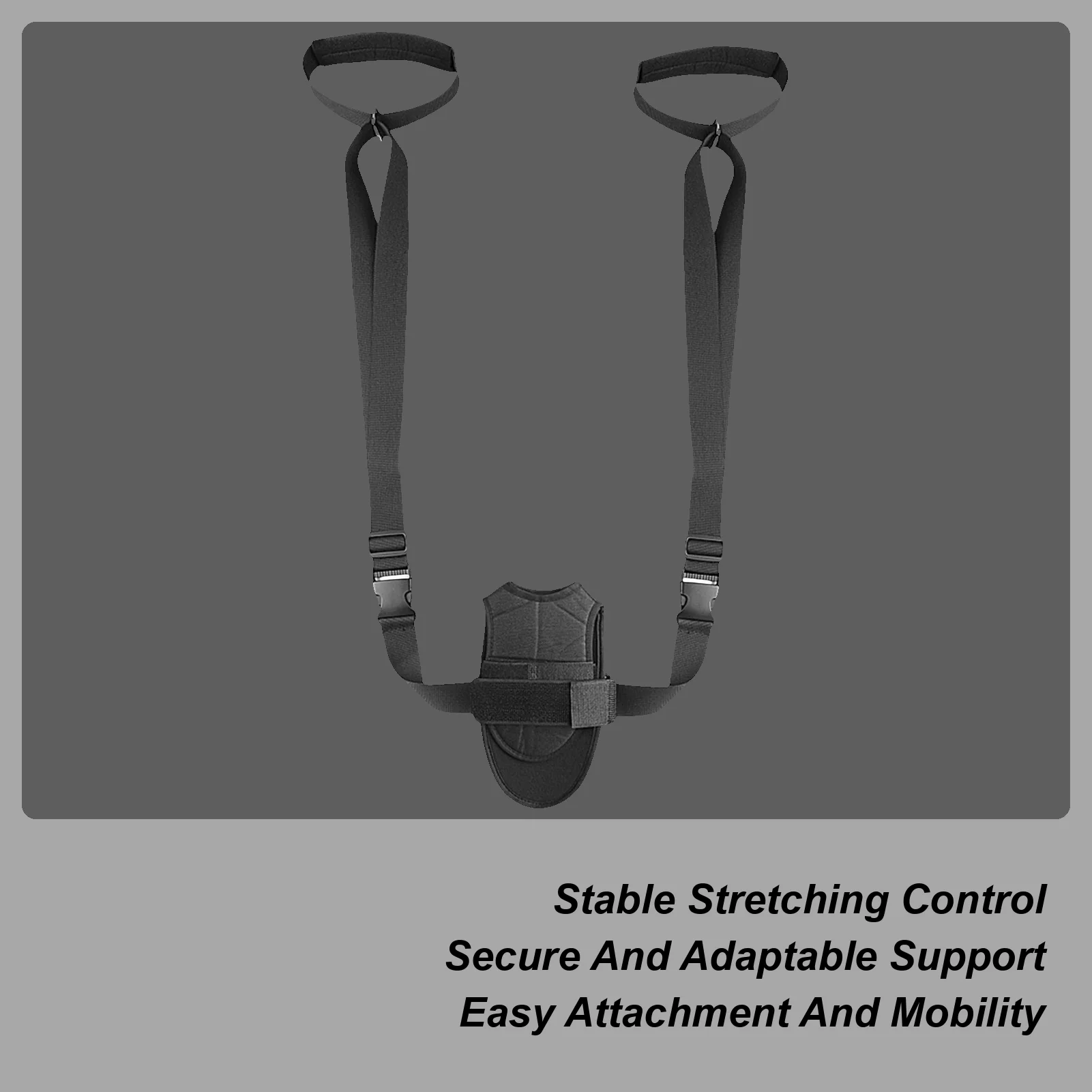 

Leg Stretcher Strap Exercise Flexibility Stretch Bands Professional Adjustable Padded Bands For Foot Drop Heel Spurs Men Women