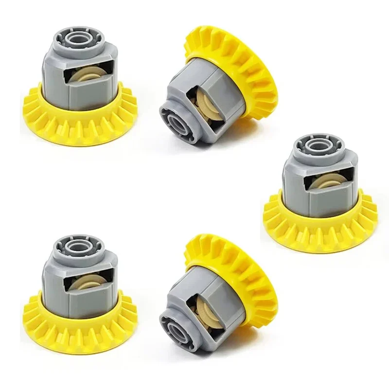 4PCS/6PCS/10PCS Differential Gears Technology Blocks Parts Assembled 65414/69761 Modified MOC Small Bricks Toys DIY Accessories