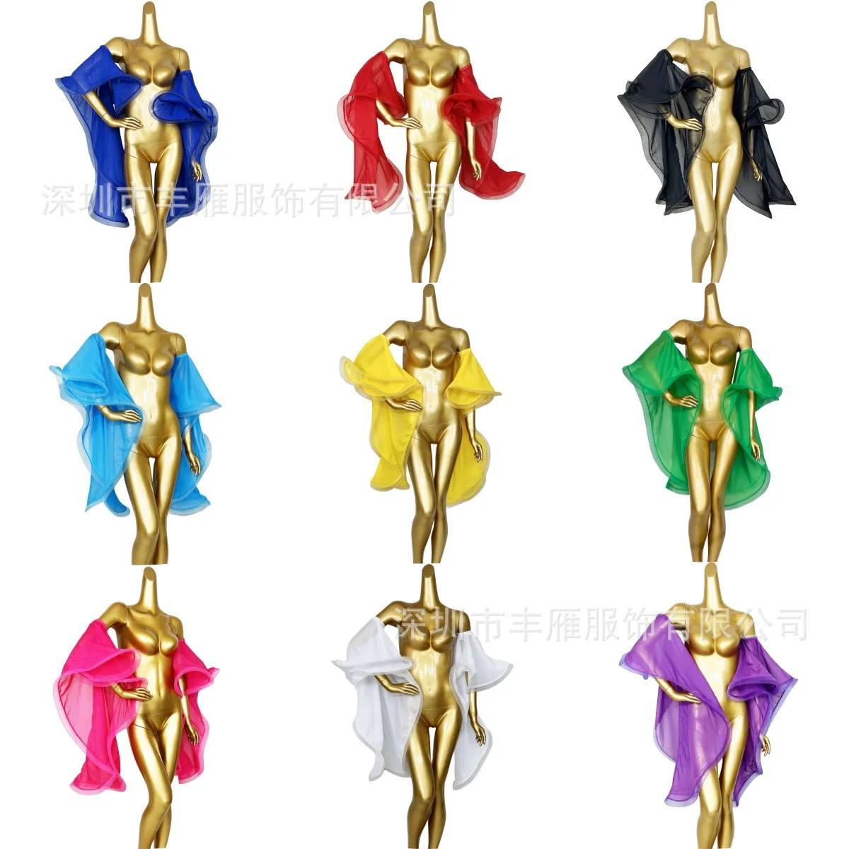 

New Belly Dance Costume For Womens Chiffon Arm Band Arm Sleeves Indian Dancing Costume Armbands Performance Accessory