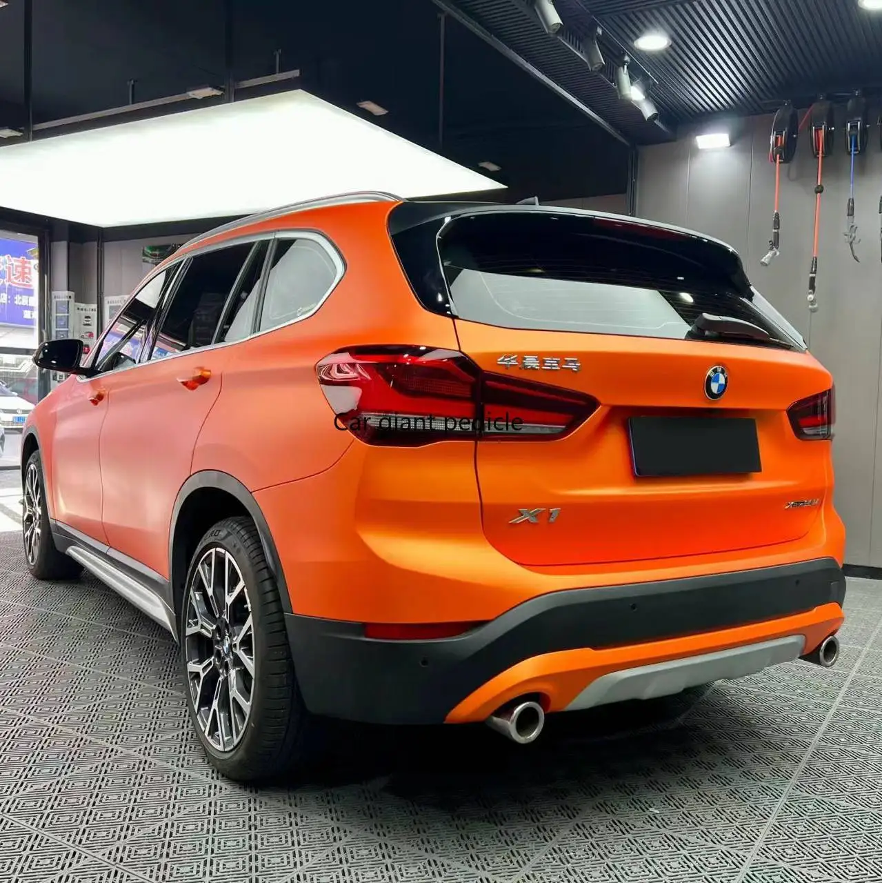Highest quality Matte metallic orange vinyl Wrap Film Car Wrap Film Non degumming Non fading quality Warranty 1.52M*17M roll