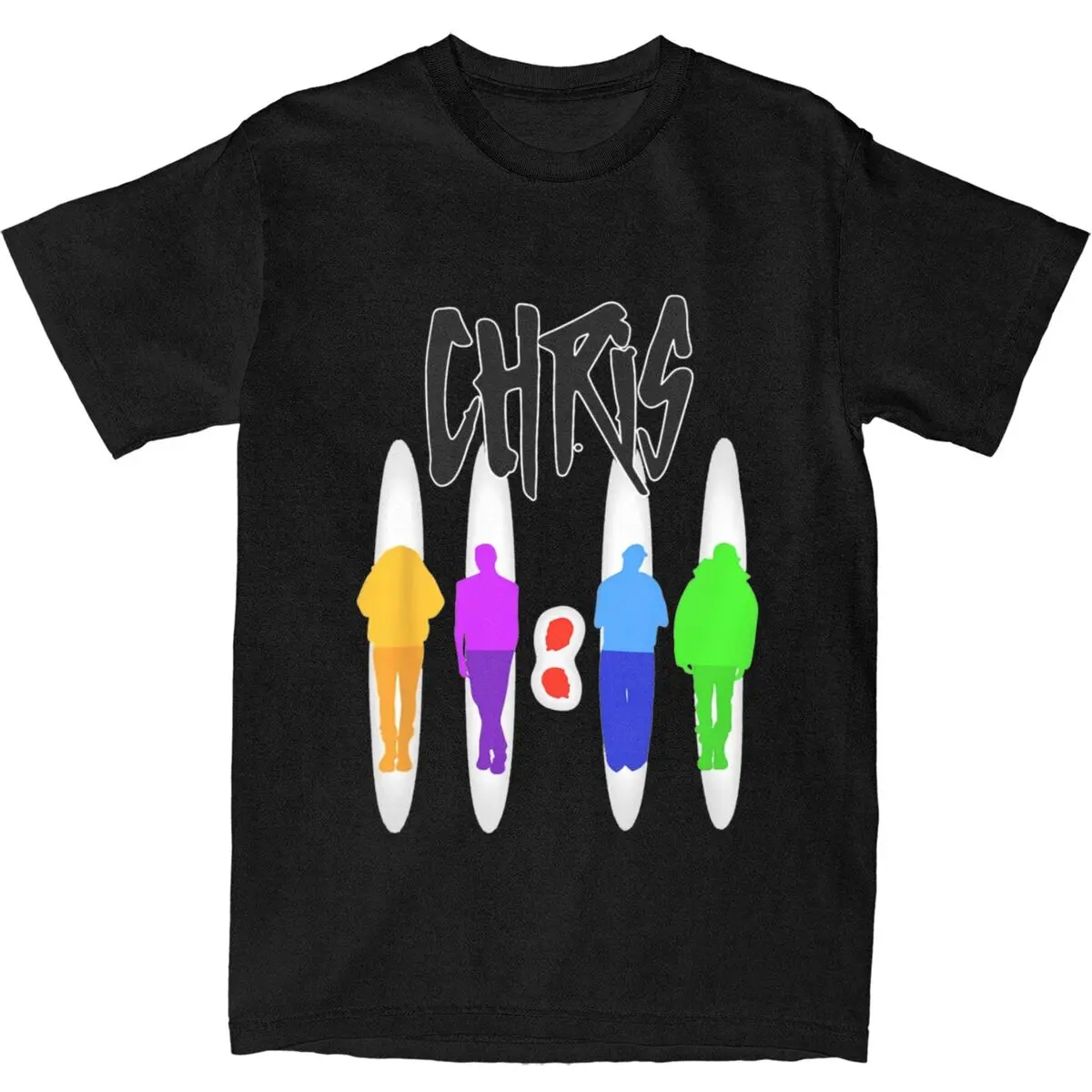 

Men's Chris Brown 11 11 Singer Album T-Shirts Music Cotton Top Tees Short Sleeve T Shirt O Neck Casual Tee Shirt Plus Size 5XL