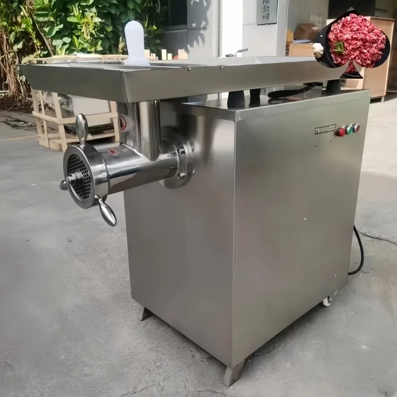 JR52 Industrial Stainless Steel Meat Mincer Commercial Meat Grinder Molino De Carne Hachoir Viande Sausage Making Machine - view 3