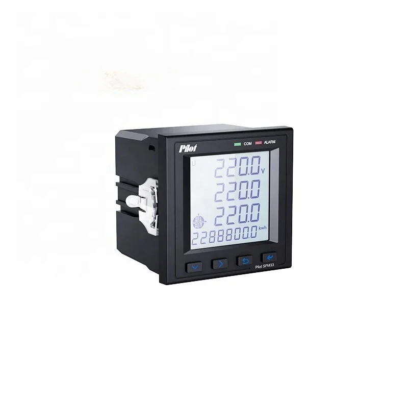 2025SPM33-E1 Single or three  phase power meter SOE  multifunction power meter  voltage meter for high votalot system